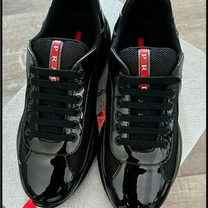 Prada Men's Black Sneakers
